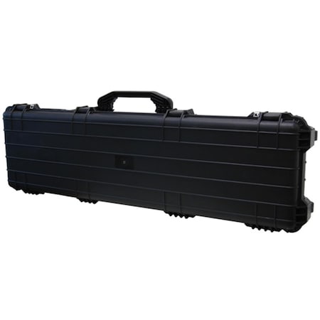 Tz Case Cape Buffalo Wheeled Water Resistant Rifle Case, Black CB-053 B
